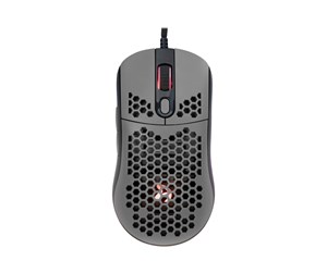 Mus - Arozzi Favo - mouse - USB - grey - Mus - Optisk - 7 - Grå - AZ-FAVO-BKGY