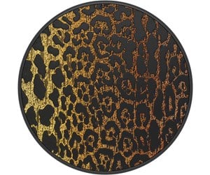 Mobil - Andre tilbehør - PopSockets Embossed Metal Leopard Removable Grip with Standfunction LUXE - 802118