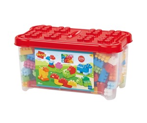 Byggesett - Abrick Building Blocks in Storage Box 275 pcs. - 1389