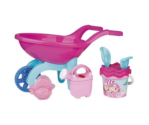 Utendørsleker - Androni Wheelbarrow Beach Set Pirates Pink - 6323-PIFE