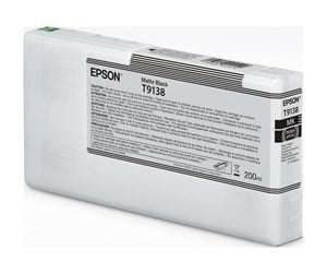 Printertilbehør blekk/toner - Epson T9138 - matte black - original - ink cartridge - Blekkpatron Matt svart - C13T91380N