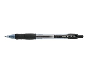 Skrive- & Tegneverktøy - Pilot Pen Pilot G-2 - rollerball pen - black - BL-G2-7-B