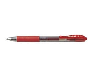 Skrive- & Tegneverktøy - Pilot Pen Pilot G-2 - rollerball pen - red - BL-G2_7_R