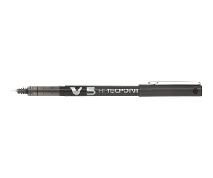 Skrive- & Tegneverktøy - Pilot Pen Pilot Hi-Tecpoint V5 - rollerball pen - black - 4902505085680