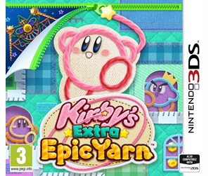 Spill - Kirby's Extra Epic Yarn - Nintendo 3DS - Eventyr - 0045496477950