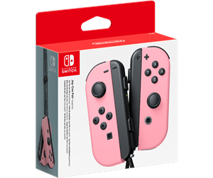 Spill - Tilbehør - Nintendo Joy Con Pair Pastel Pink - Controller - Nintendo Switch - 10013375