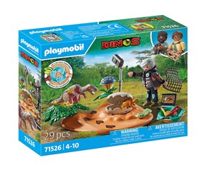 Playmobil - Playmobil Dinos - Stegosaurus-reir med eggtyv - 71526