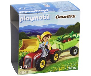 Playmobil - Playmobil Eggs - Gutt med barnetraktor - 4943