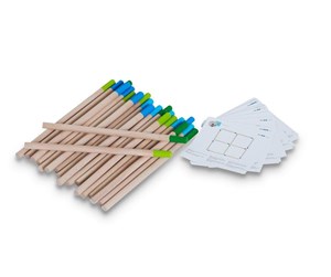 Treleker - BS Toys Matchstick Puzzle Wood - Educational Children's Play - GA294