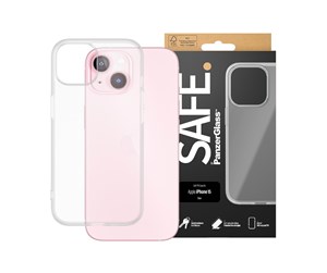 Mobil - Deksel og etui - SAFE. by PanzerGlass TPU Case iPhone 15 - SAFE95538