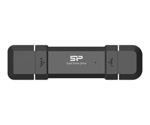 SSD - Silicon Power DS72 External SSD in stick format Dual interface (A+C) 500 GB - SP500GBUC3S72V1K