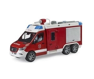 Leketøysbil - Bruder MB Sprinter Fire Engine with LS Module - BR2680