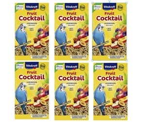 Fugl - Vitakraft 6 x Fruit Cocktail for budgies - 1232135