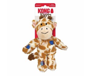 Hund - KONG Wild Knots Giraffe Squeak Toy S/M - 634.7370