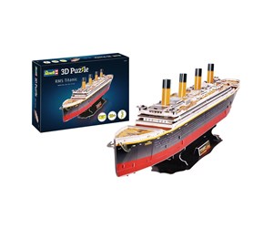 Puslespill - Revell 3D Puzzle Building Kit - RMS Titanic 3D Puslespill - 00170