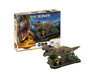 Puslespill - Revell Jurassic World Dominion - T-Rex 3D Puslespill - 00241