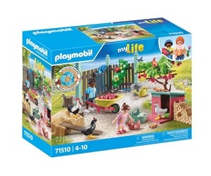 Playmobil - Playmobil My Life - Liten hønsegård i Tiny House-hagen - 71510