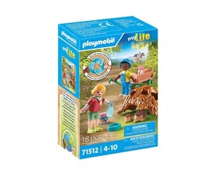 Playmobil - Playmobil My Life - Stell av pinnsvinfamilien - 71512