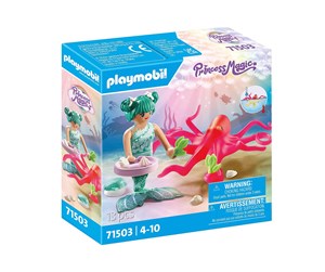 Playmobil - Playmobil Princess - Havmann med blekksprut som skifter farge - 71503