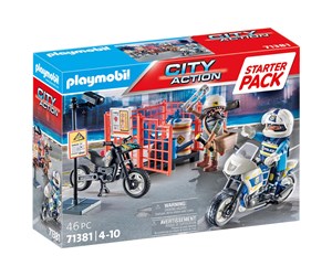 Playmobil - Playmobil StarterPack - Startpakke Politi - 71381