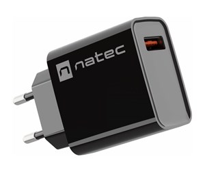 Mobil - Adaptere og ladere - Natec Ribera power adapter - USB - 18 Watt - NUC-2058