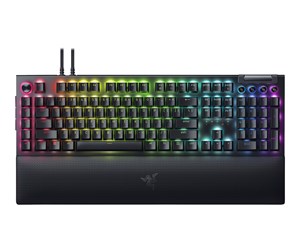 Tastatur - Razer BlackWidow V4 Pro - Gamingtastatur - Amerikansk Engelsk - Svart - RZ03-04680100-R3M1