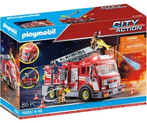 Playmobil - Playmobil Action - Fire Truck - 71233