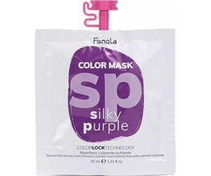 Hårpleie - Fanola Color Mask Nourishing Colouring Mask Silky Purple 30 ml - 8008277761114