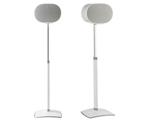 Høyttalerkomponenter - Sanus Floor Stand Adjustable for Sonos ERA 300 Pair White - WSSE3A2-W2