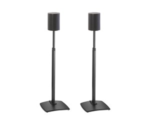 Veggmontering, AV-braketter & AV-møbler - Sanus WSSE1A2 stand - for speakers - height-adjustable - black 2.2 kg - WSSE1A2-B2