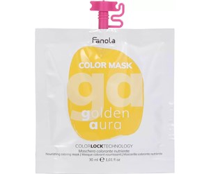 Hårpleie - Fanola Color Mask Nourishing Colouring Mask Golden Aura 30 ml - 8008277761084