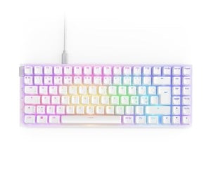 Tastatur - NZXT Function 2 MiniTKL - Optical Switch - Gamingtastatur - Uten numpad - Nordisk - Hvit - KB-002NW-ND