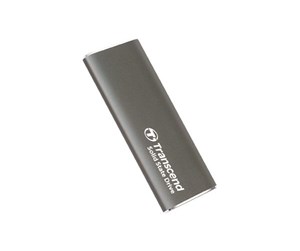 SSD - Transcend ESD265C SSD - 500GB - Grå - Ekstern SSD - USB 3.2 Gen 2 - TS500GESD265C