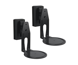 Veggmontering, AV-braketter & AV-møbler - Sanus SANUS Wall Mount for Sonos ERA100 Pair Black - WSWME12-B2