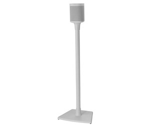 Veggmontering, AV-braketter & AV-møbler - Sanus Floor Stand for Sonos One SL Play:1 Play:3 Single White - WSS21-W1