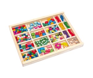 Kreative leker - Small Foot - Wooden Bead Set - 2465