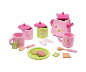 Rollelek - Small Foot - Wooden Tea Set 17 pcs. - 2849