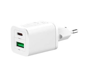 Mobil - Adaptere og ladere - XO Mini Wall Charger  HN238A 30W PD (white) - HN238A