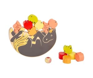 Babyleker - Small Foot - Wooden Balance Game Horse 7 pcs. - 12236