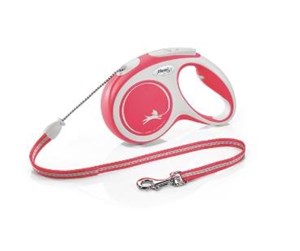 Hund - Flexi New Comfort M Tape Leash 5m 20kg Red - 600.7919