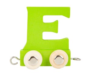 Treleker - Small Foot - Wooden Letter Train Color - E - 10355