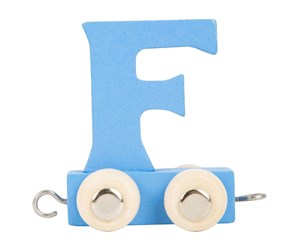 Treleker - Small Foot - Wooden Letter Train Color - F - 10356