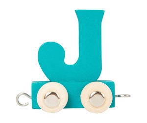 Treleker - Small Foot - Wooden Letter Train Color - J - 10360