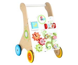 Babyleker - Small Foot - Wooden Baby Walker Walker Colorful - 10745