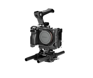 Foto- & Videotilbehør - Tilta Camera Cage for Sony a7C II / a7C R Basic Kit - TA-T60-A-B