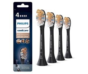 Elektrisk tannbørste - Philips Elektrisk tannbørste A3 Premium All-in-One HX9094/11 toothbrush head - 4 pcs - HX9094/11