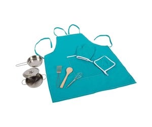 Rollelek - Small Foot - Play Cooking Set with Apron 9 pcs. - 11966