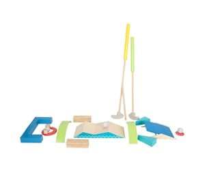 Utendørsleker - Small Foot - Wooden Mini Golf 20 pcs. - 11964