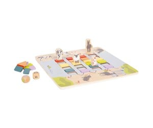 Brettspill & Puslespill - Small Foot - Wooden Game Bridge Crossing Animals - 12235