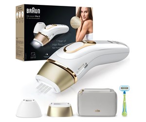 Epilator/IPL - Braun Epilator PL5152 White/Gold - 7500435238366